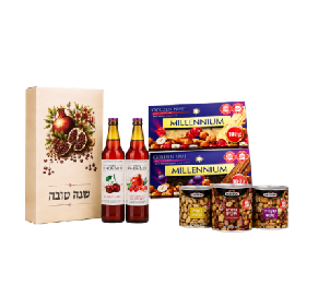 מארז סיידר, שוקולד ופיצוחים לחג